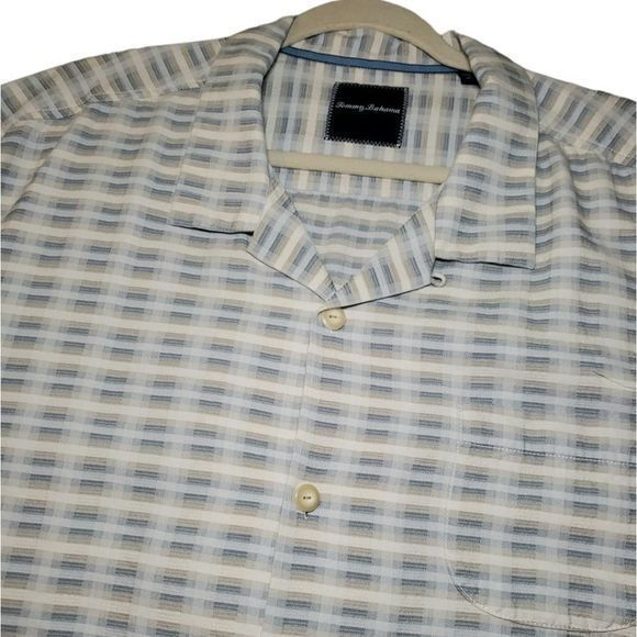 Tommy Bahama Men's Shirt Sleeve‎ Silk Blend Button-up Size XXL - Picture 1 of 5